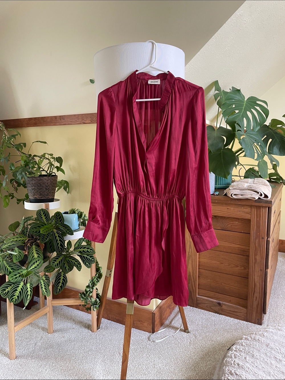 Zadig & Voltaire Red Rinka Dress